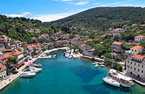 Panoramablick, Ortszentrum