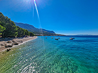 Strandabschnitt Slatina, Tucepi