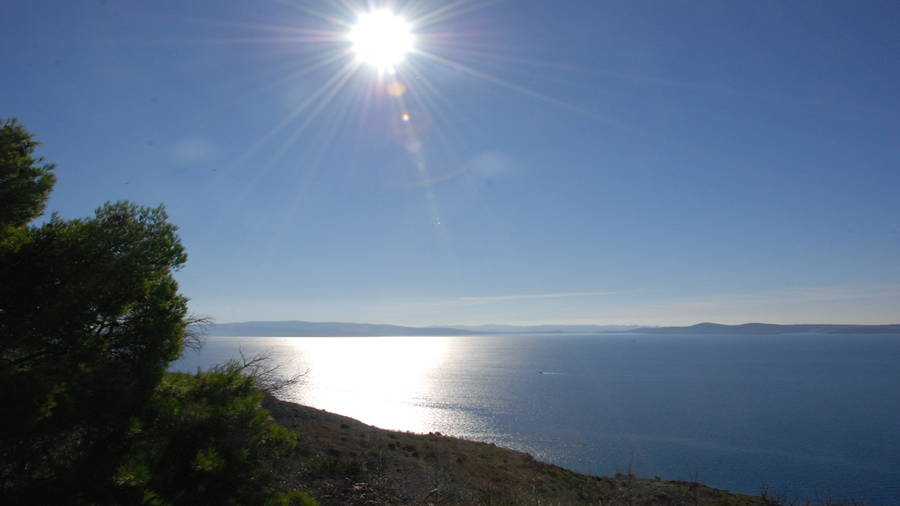 Der Ort Zedno in Kroatien