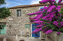 Dalmatinische Häuser