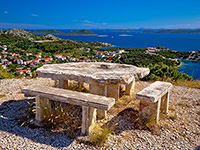 Drage, Aussichtspunkt Celinka