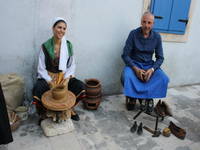 Töpfereikunst Insel Iz