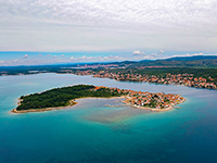 Bucht Drazica, Südküste Insel Krapanj