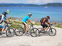 Radfahren, Insel Murter