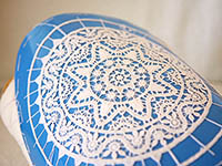 Pager Spitze, Paska cipka