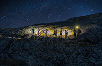 Life on Mars Trail Tour bei Nacht