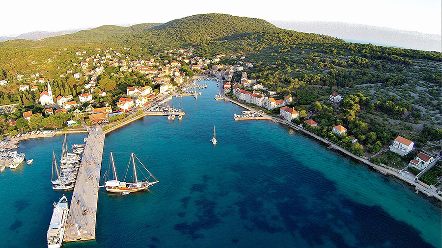 Insel Zlarin, Dalmatien, Kroatien