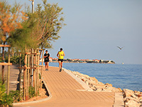 Jogging Uferpromenade Kali
