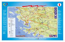 Kanica - Rogoznica, Karte