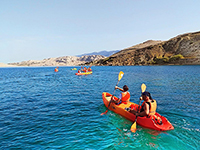 Kajaktour, Insel Pag