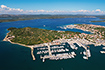 Marina Hramina Luftaufnahme