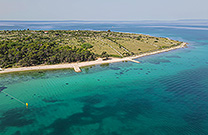 Strand Vrtic, Novalja