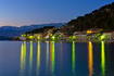 Novigrad (Dalmatien) bei Nacht
