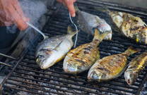 Fischspezialität aus Novigrad (Dalmatien)