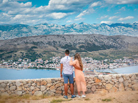 Aussichtspunkt Dubocica, Pag