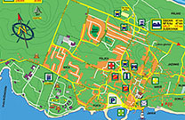 Stadtplan von Pakostane