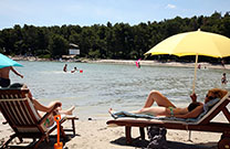 Relaxen am Strand Buzakovina