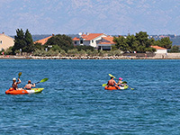 Kanu, Kajak - Insel Ugljan