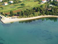 Strand Plaza Punta - Posedarje, Dalmatien, Kroatien