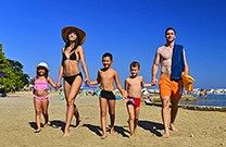 Familienstrände Privlaka