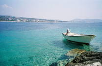 Rogoznica - Blick Insel Jaz