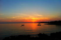 Rogoznica - Sonnenuntergang Lozici