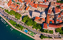 Luftaufnahme Kathedrale Sibenik