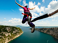 Bungee Jumping, Sibenik Brücke
