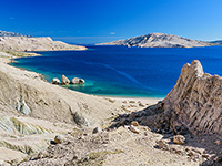 Insel Pag - Strand Beritnica