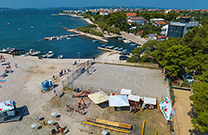 Basketballplatz Strand Makarska