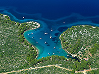 Uvala Zaklopica, Insel Pasman