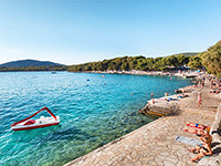 Strand Zamalin, Tribunj