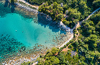 Strand Juzna Luka, Muline - Ugljan