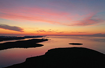 Inselwelt, Sonnenuntergang