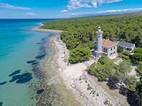 Strände auf der Insel Vir
