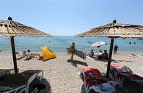 Vir - Strand Jadro - Aussicht