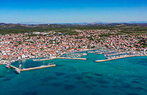 Vodice - Zentrum, Hafen, Marina