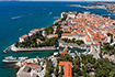 Zadar, Luftaufnahme