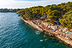 Strand Punta Bajlo, Zadar