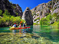 Kajak, Kroatien