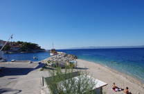 Brna - Strand beim Hafen