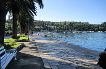 Die Strandpromenade von Cavtat lädt zu einem langen Spaziergang ein