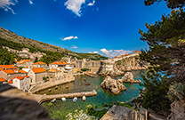 Ausblick Tvrđava Lovrjenac
