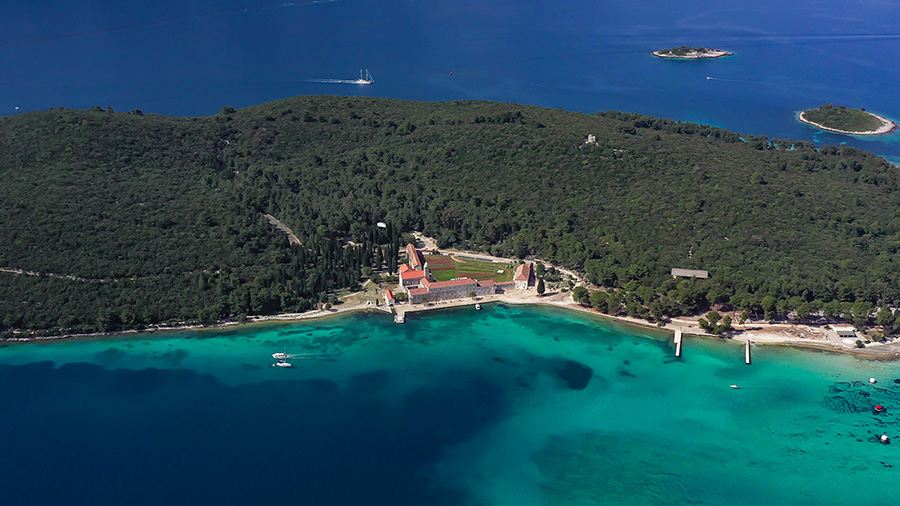 Insel Badija, Kroatien