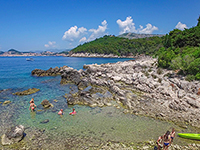 Hauptstrand Lokrum