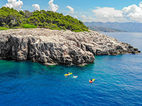 Kajaktour, Insel Lokrum