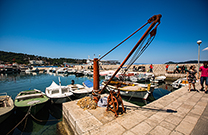 Alter Kran, Hafen Lopud