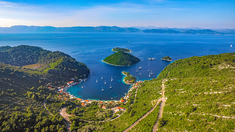 Insel Mljet, Dalmatien, Kroatien