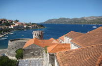 Korcula Blick auf den Turm