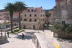 Blick von der Altstadttreppe in Korcula